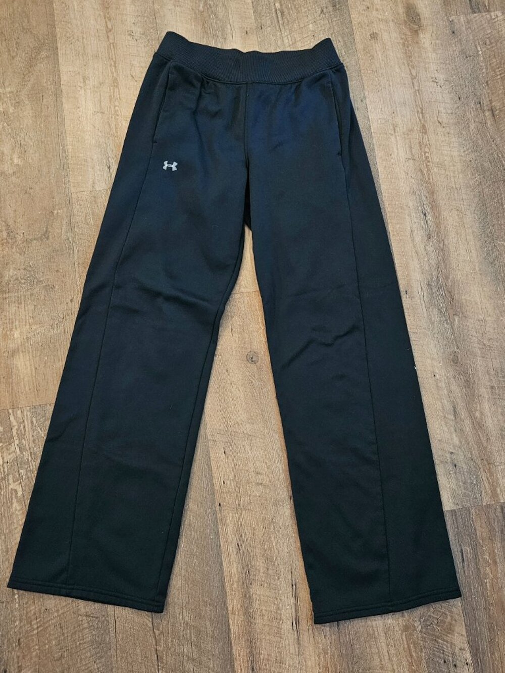 Under Armour Black Fleece Sweatpants XS Women's Loose Fit